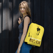 Yellow "I Am Unapologetically Black" Backpack